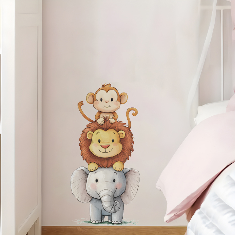 Baby Nursery Stickers - Adesivos de Parede de Animais da