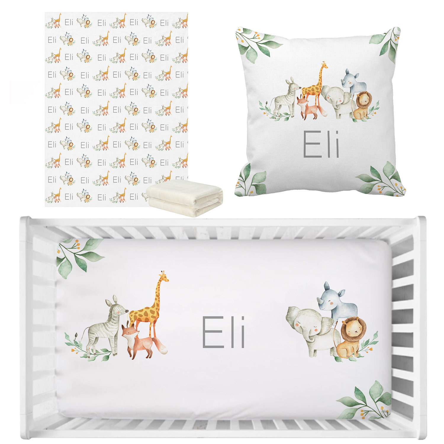 Baby Nursery Bedding Sets - Conjunto de Roupa de Cama para