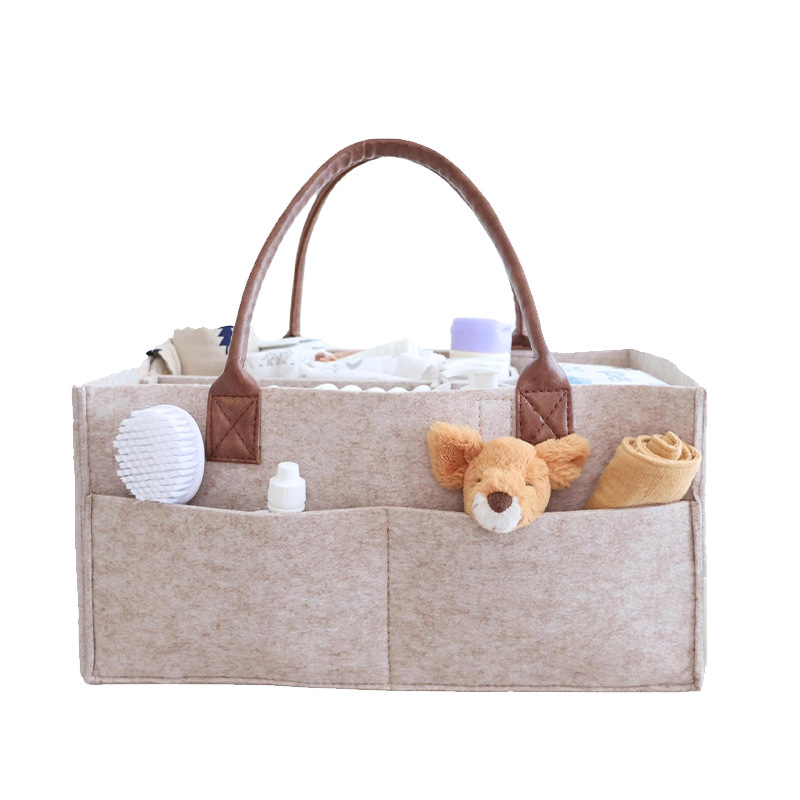 Baby Nursery Organization Ideas - Cesto Organizador de Feltro para Berçário,