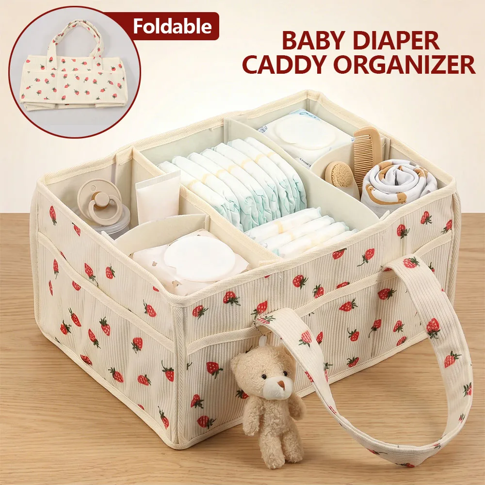 Baby Nursery Dresser - Cesto Organizador Portátil de Feltro para