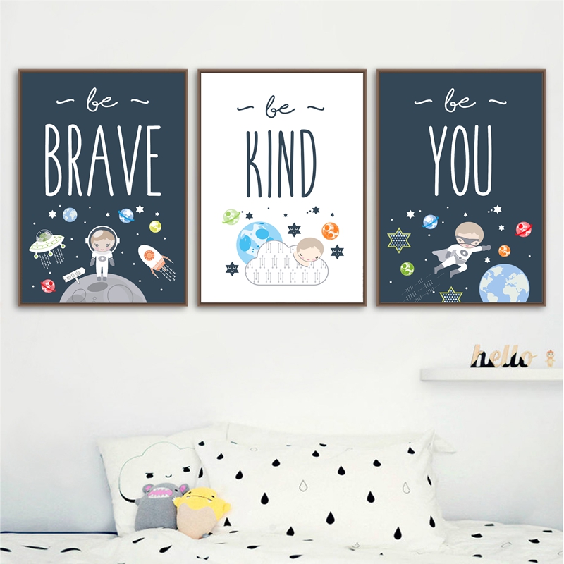 Baby Boy Nursery Quotes - Espaço temático arte da parede do