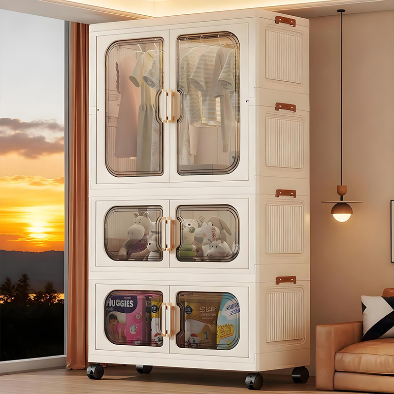 Closet Organizer Baby - Guarda-Roupa Dobrável Sem Instalação para Bebês