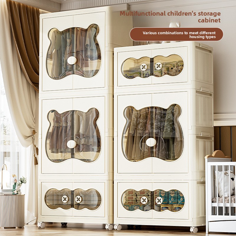 Closet Organizer Baby - Armário de Armazenamento Infantil Portátil e