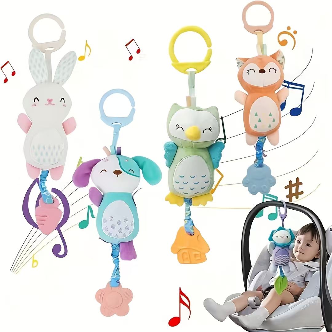 Baby Nursery Equipment - Brinquedo de Pelúcia com Sinos para