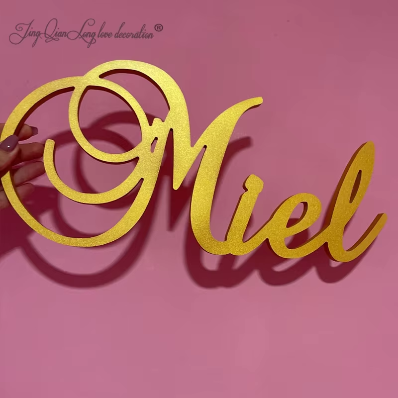 Baby Nursery Name Sign - Sinal de nome de madeira personalizado,