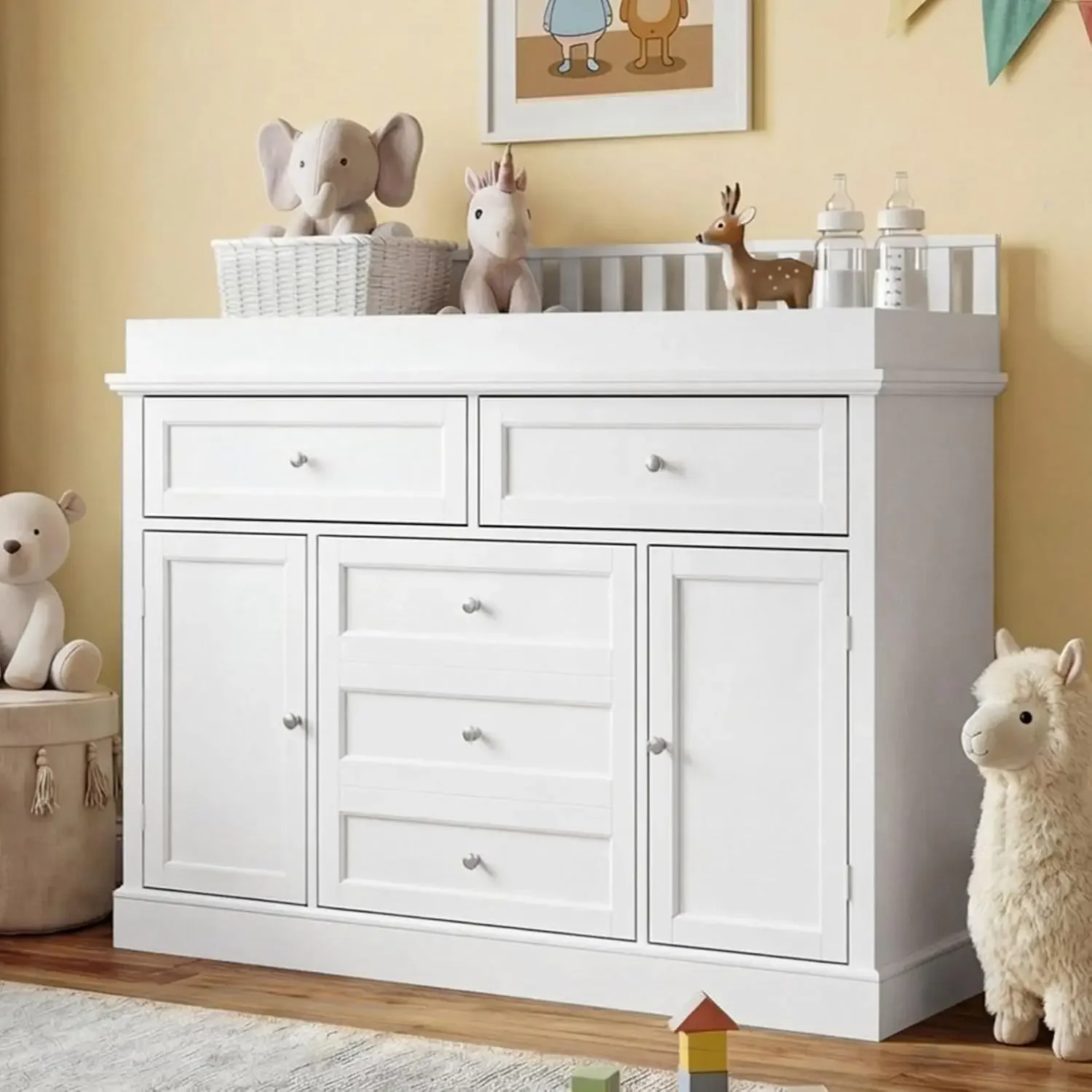 Baby Nursery Dresser - Cômoda para Bebê 46 com Trocador