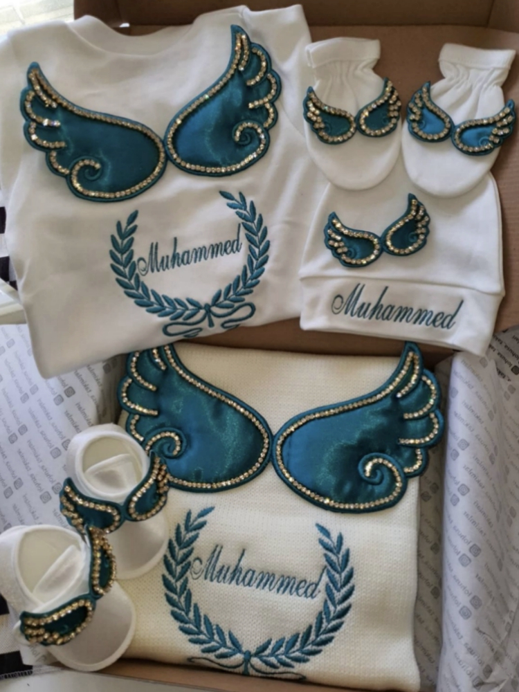 Baby Nursery Bedding Sets - Dollbling Conjunto de 5 Peças para