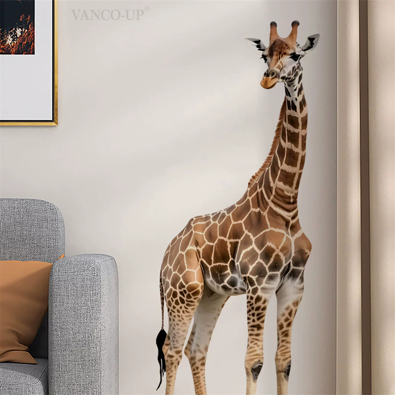 Baby Nursery Stickers - Adesivo grande de girafa, animais de