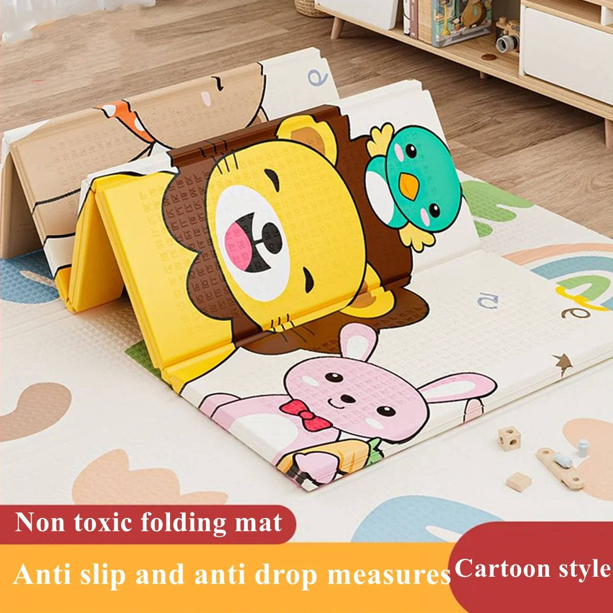 Tapete de brincar não tóxico p - Baby Nursery Game avaliação e preço