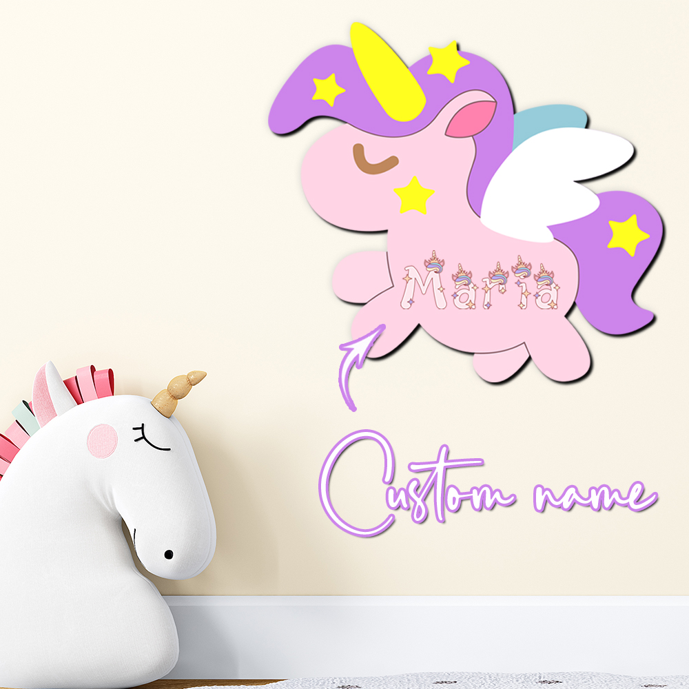 Placa de Nome Personalizada em - Baby Nursery Name Sign avaliação e preço
