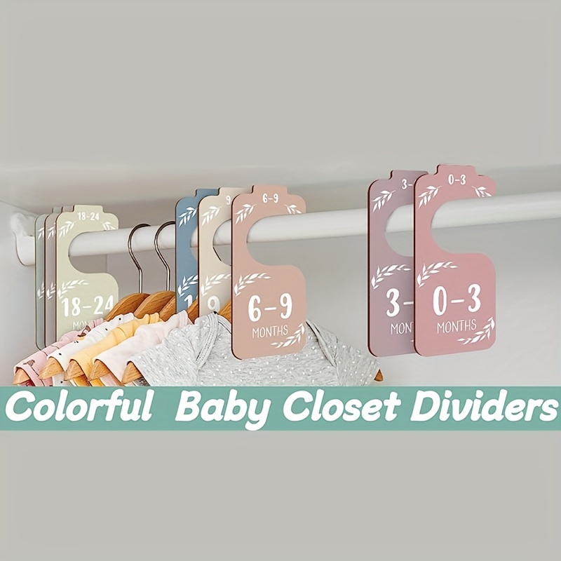 Divisores de armário de bebê d - Closet Organizer Baby avaliação e preço