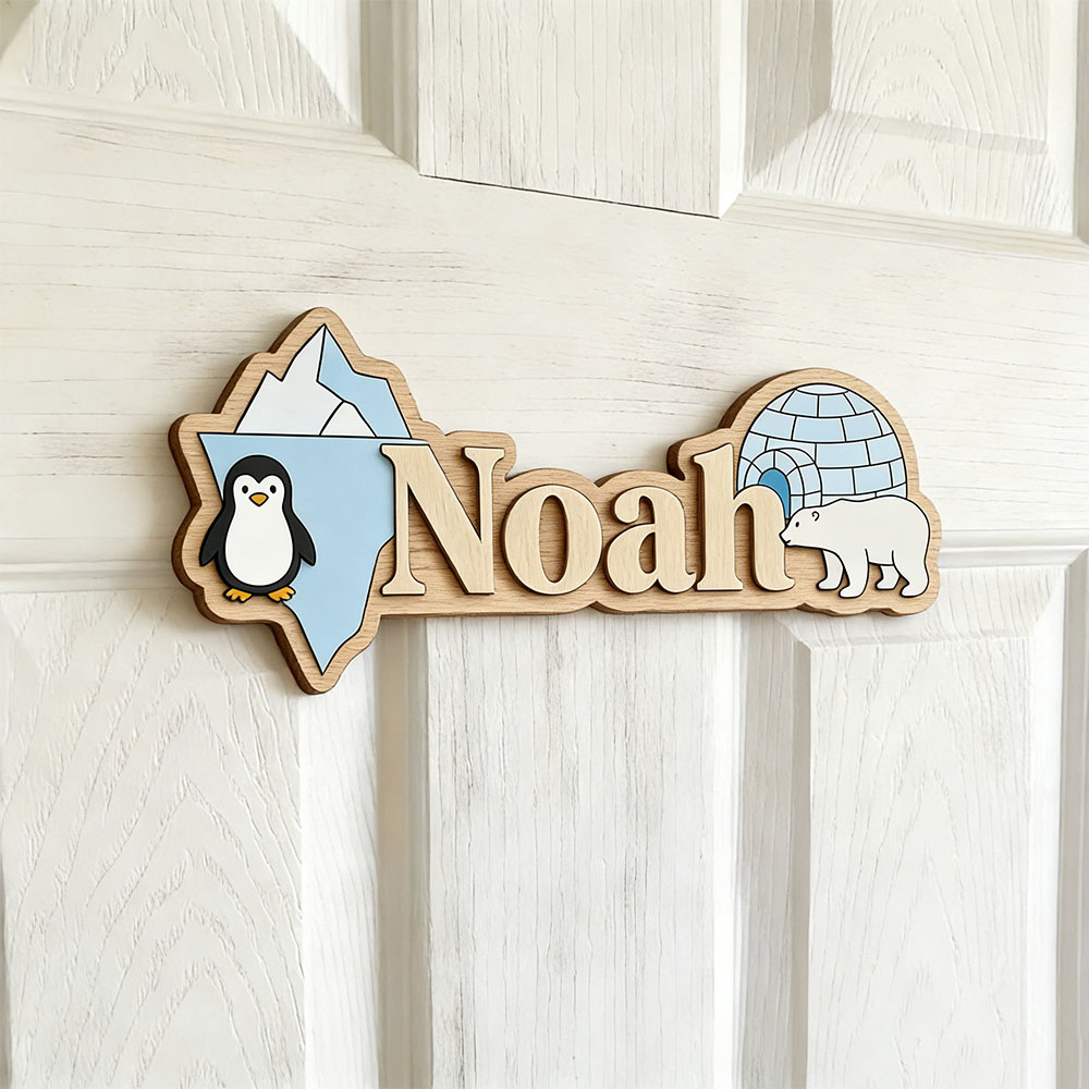 Placa de Madeira Personalizada - Baby Nursery Name Sign avaliação e preço