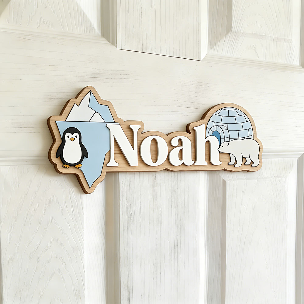 Placa de Madeira Personalizada - Baby Nursery Name Sign avaliação e preço