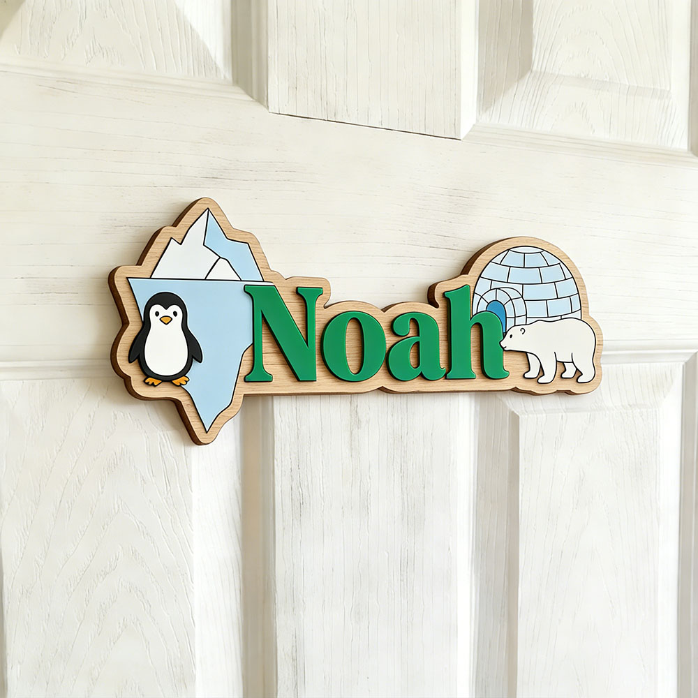 Placa de Madeira Personalizada - Baby Nursery Name Sign avaliação e preço