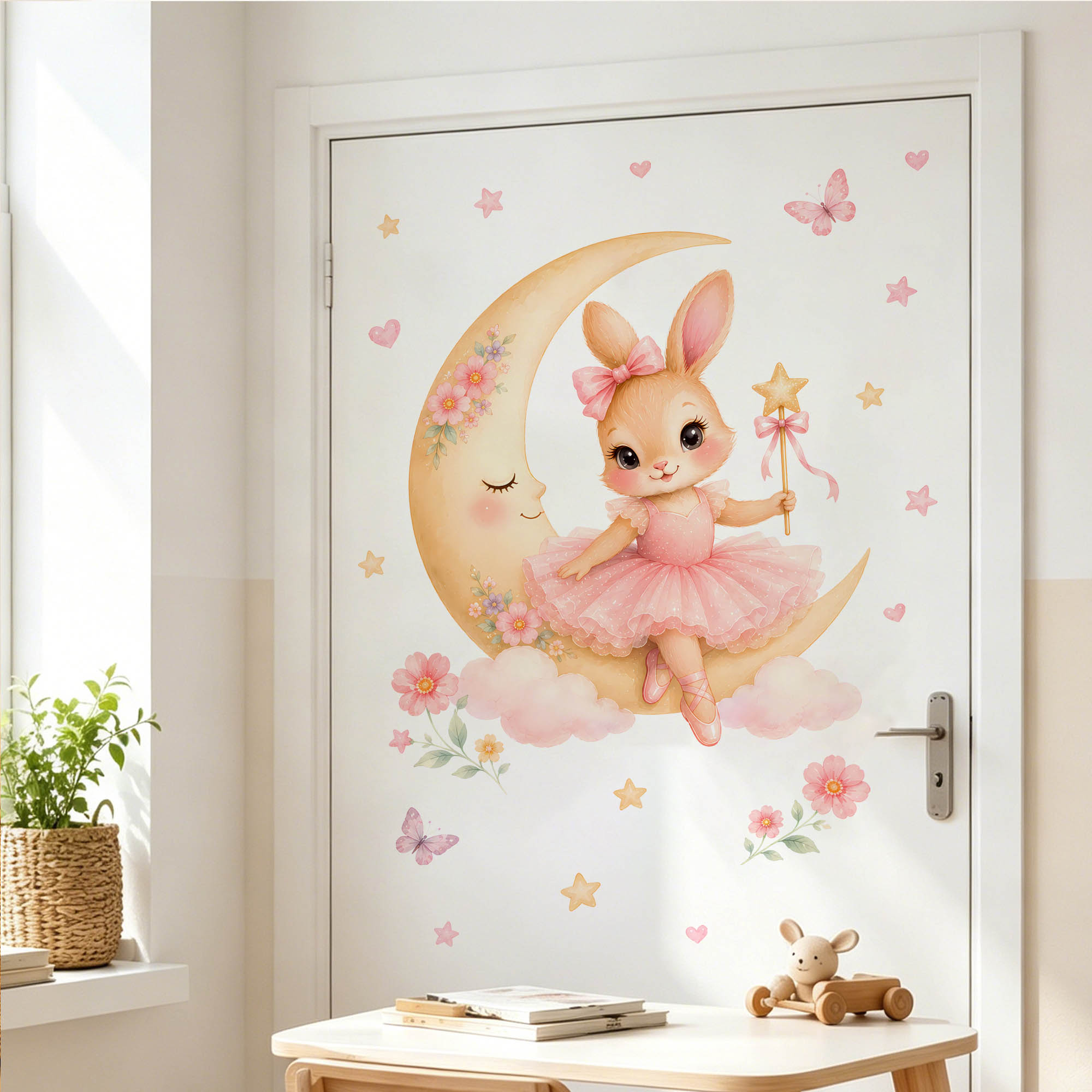 Adesivos de Parede de Coelha B - Baby Nursery Stickers avaliação e preço