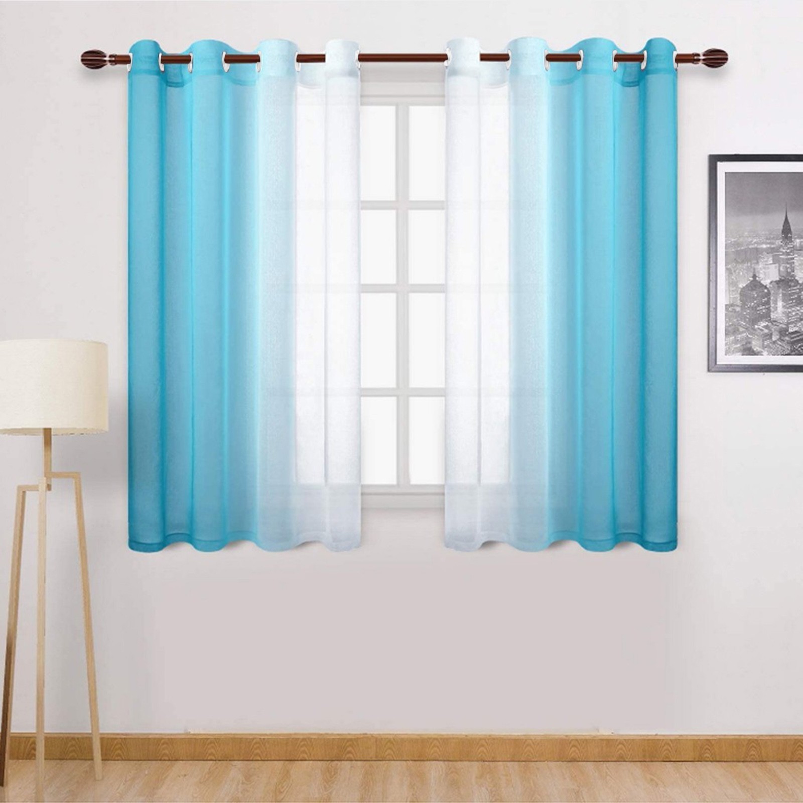 Gradiente Cortinas Sheer para  - Blackout Curtain Nursery avaliação e preço