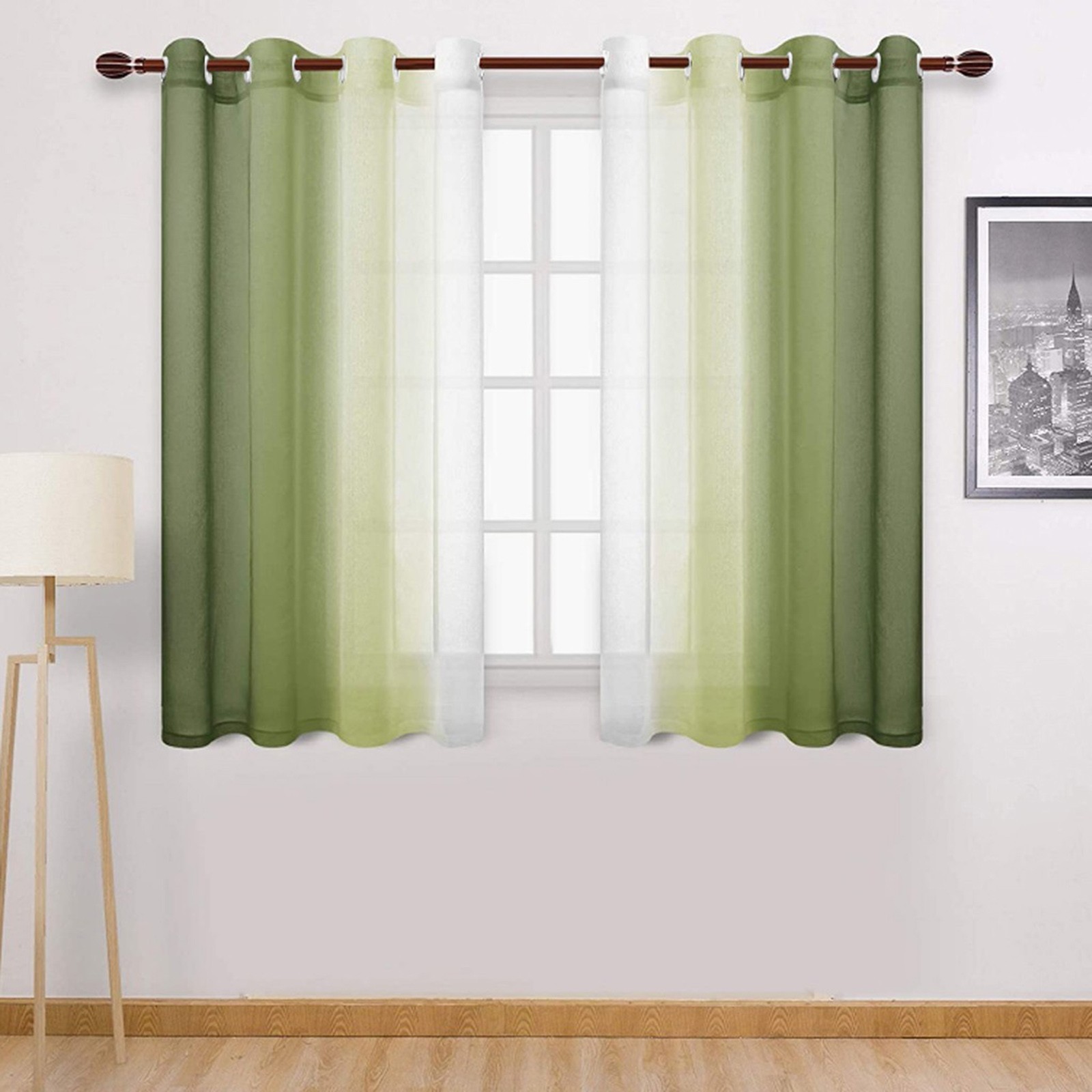 Gradiente Cortinas Sheer para  - Blackout Curtain Nursery avaliação e preço