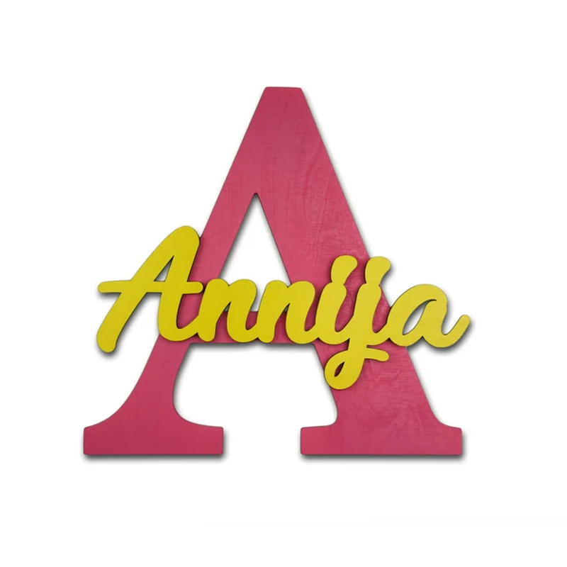 Letras de madeira, letras de s - Baby Nursery Name Sign avaliação e preço
