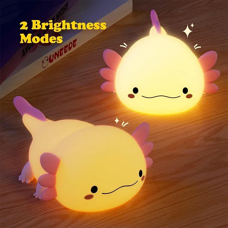 Bonito axolotl luz noturna sil - Baby Nursery Equipment avaliação e preço