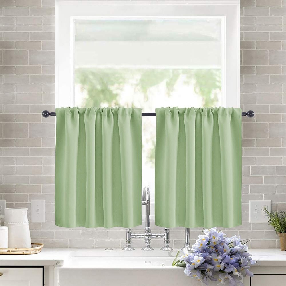 Cortinas de camada curta de co - Blackout Curtain Nursery avaliação e preço