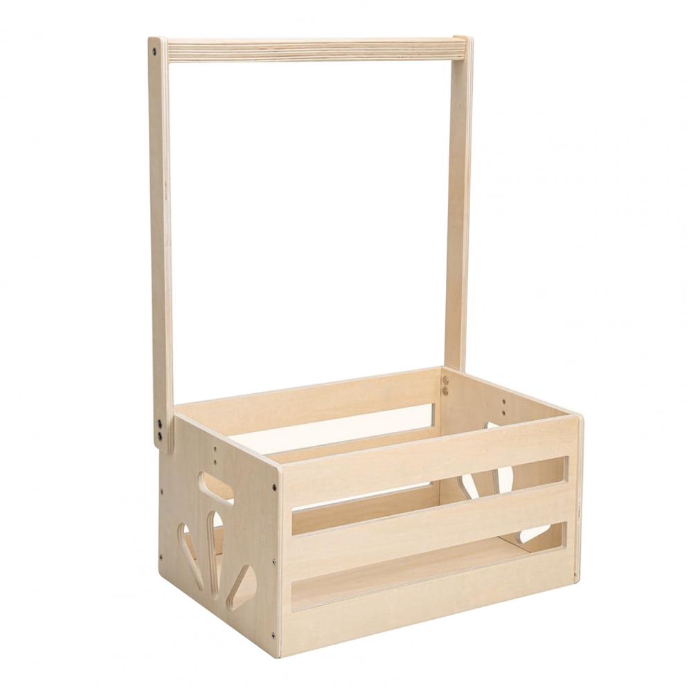 Cesto Organizador de Madeira p - Closet Organizer Baby avaliação e preço