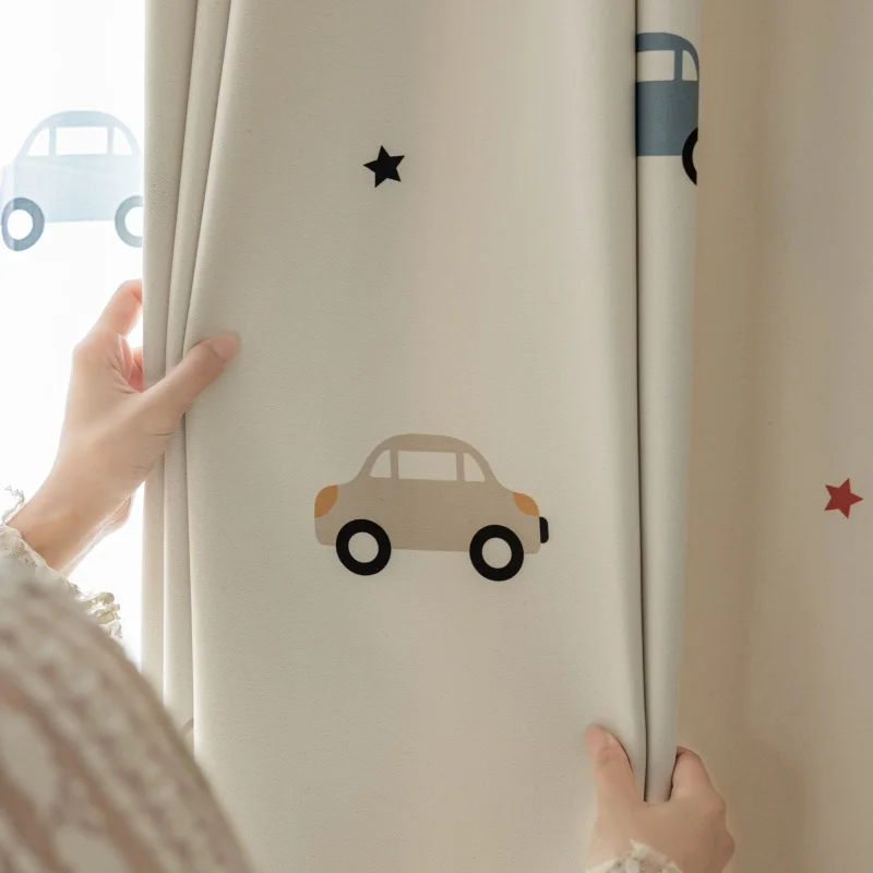 Cortina blackout com estampa f - Blackout Curtain Nursery avaliação e preço