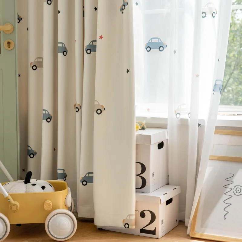 Cortina blackout com estampa f - Blackout Curtain Nursery avaliação e preço