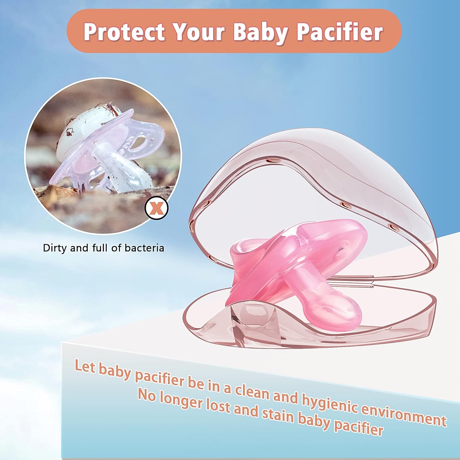 Suporte para Chupeta - Estojo  - Pacifier Sterilizer Case avaliação e preço