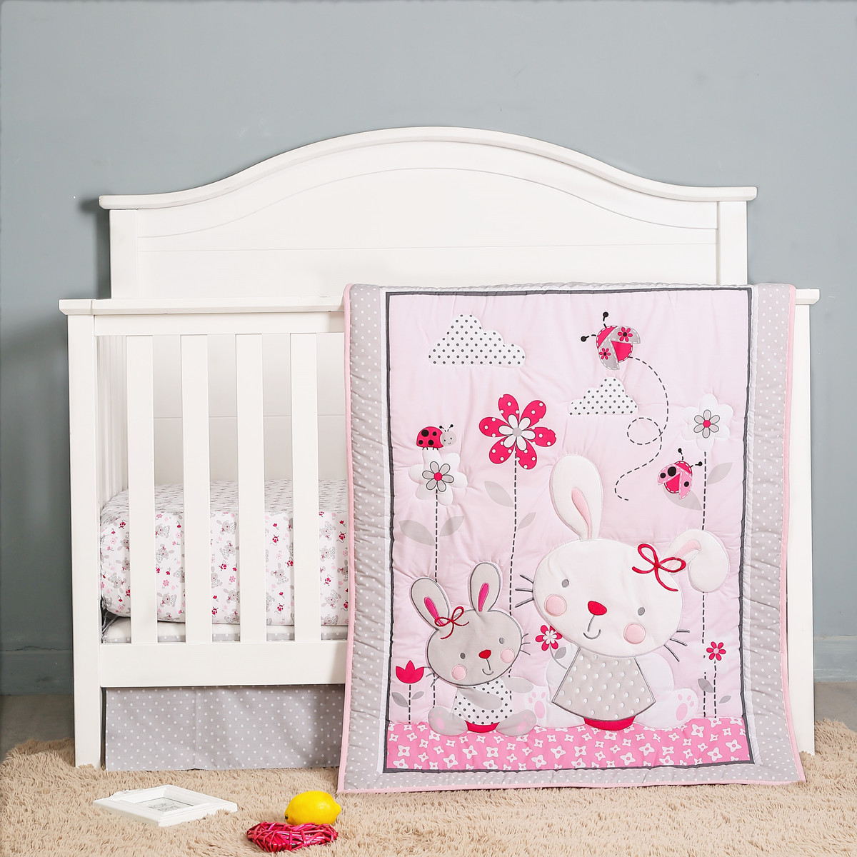 3 pçs recém-nascido berço do b - Baby Nursery Bedding Sets avaliação e preço