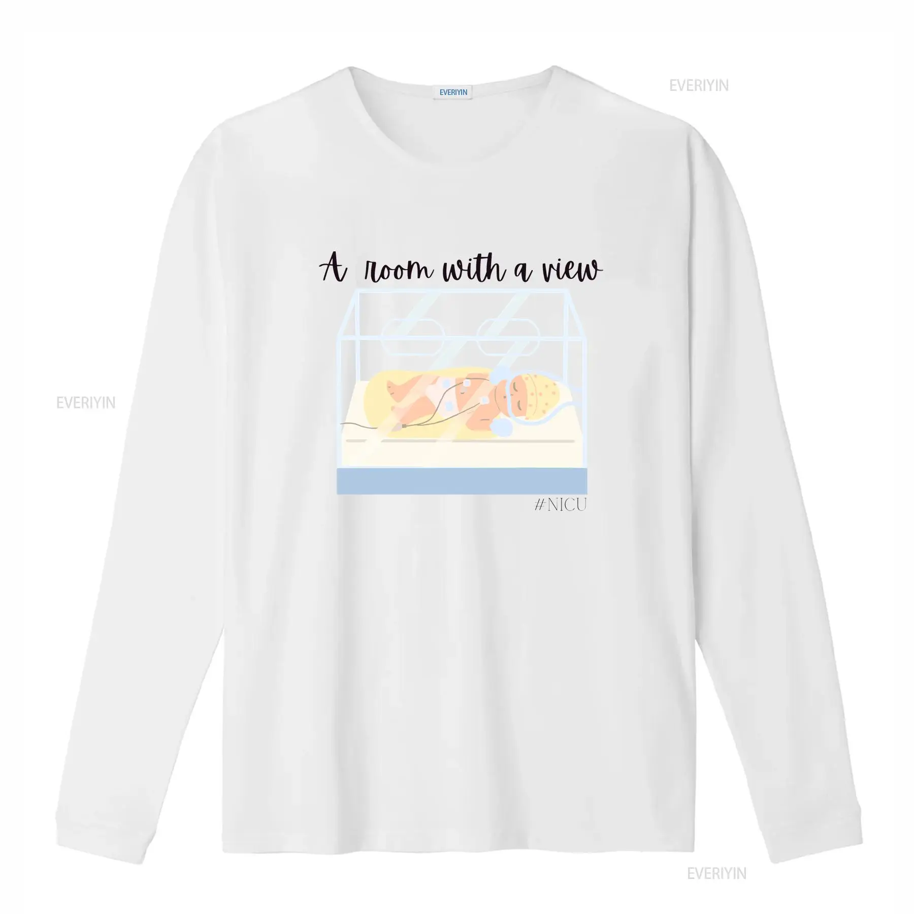 Nicu enfermeira t camisa prete - Baby Nursery Nurse avaliação e preço