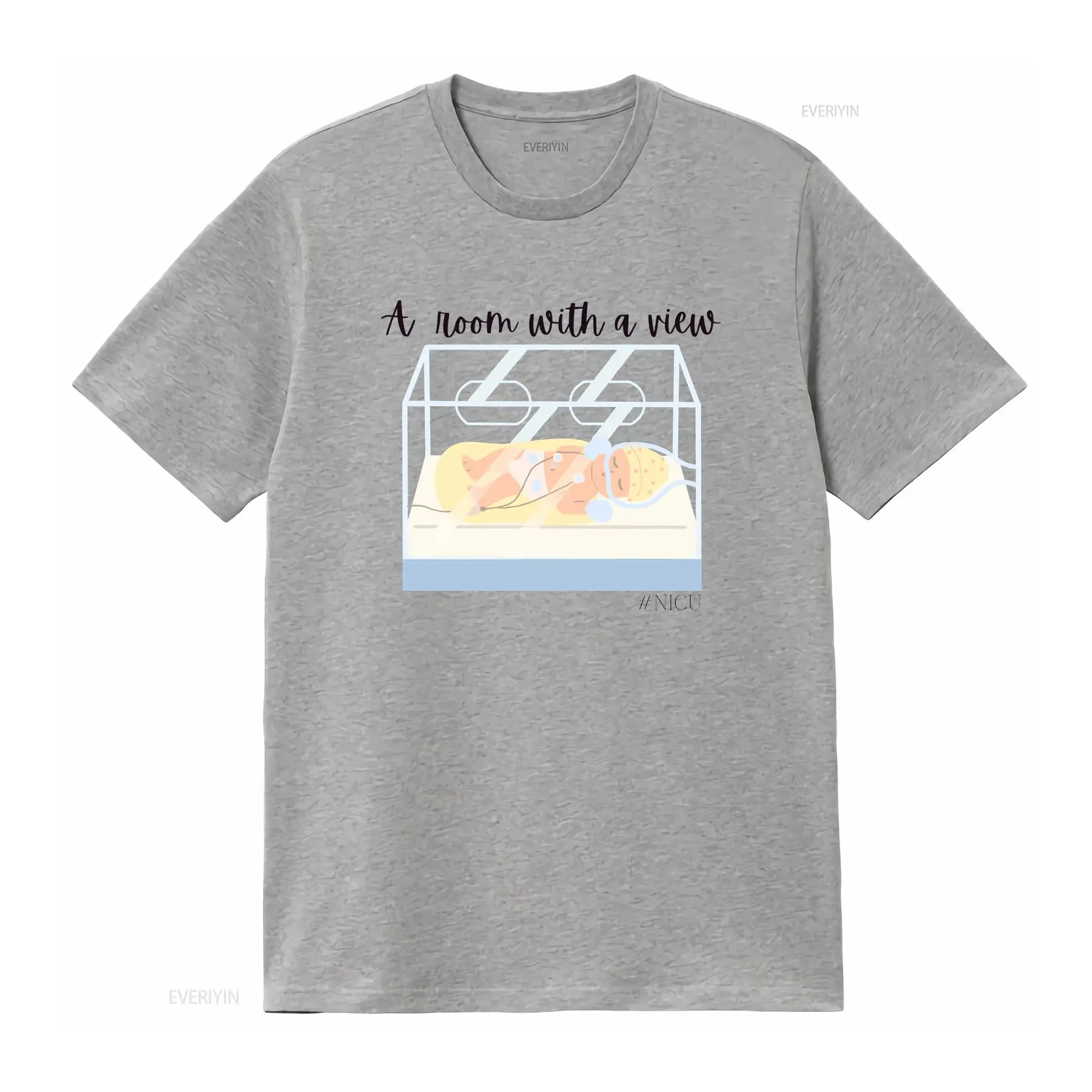Nicu enfermeira t camisa prete - Baby Nursery Nurse avaliação e preço