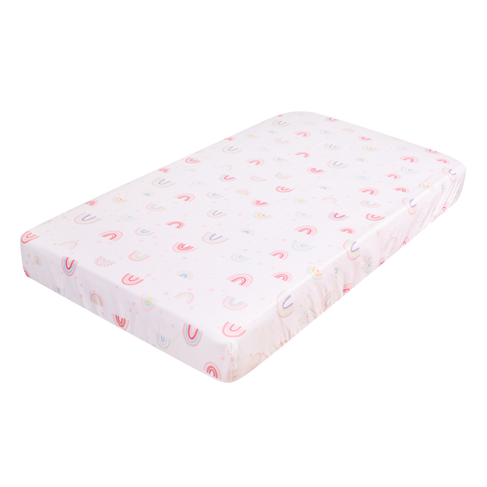 3 pçs arco-íris bebê infantil  - Baby Nursery Bedding Sets avaliação e preço