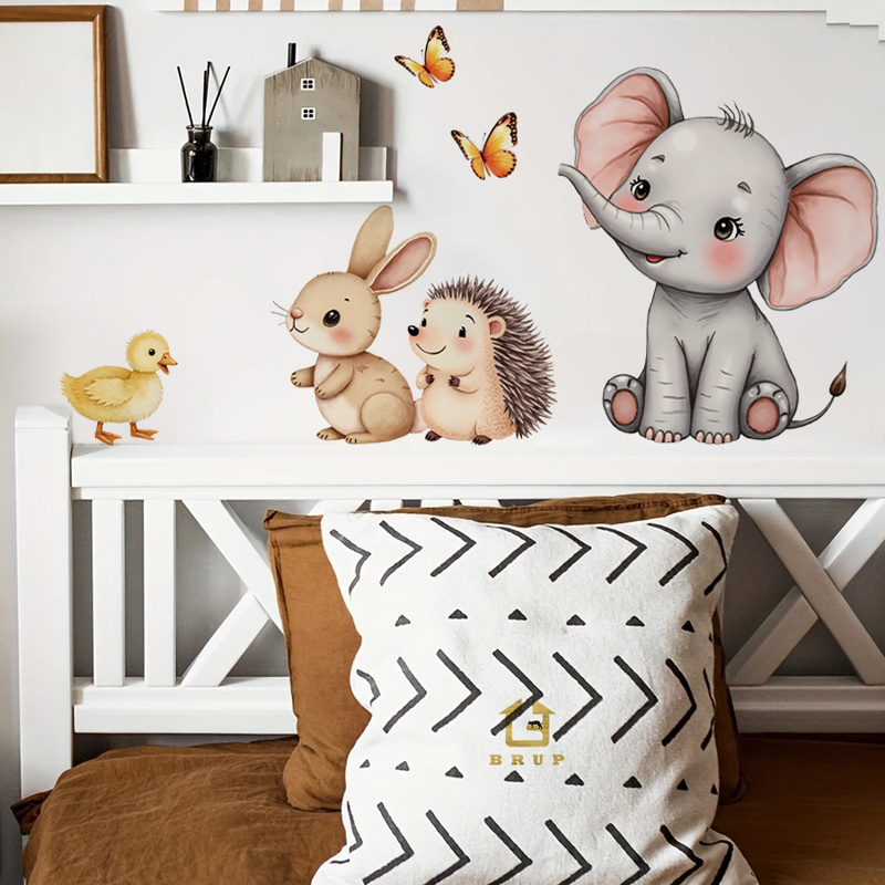 Adesivo de parede de animal de - Baby Nursery Stickers avaliação e preço