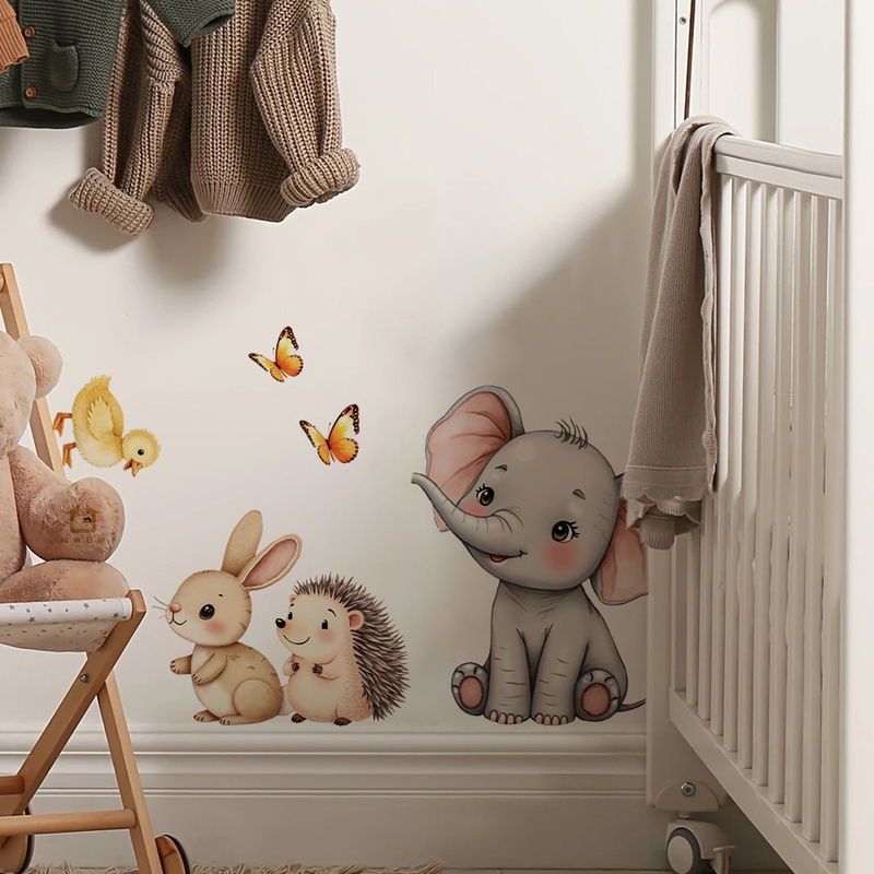 Adesivo de parede de animal de - Baby Nursery Stickers avaliação e preço