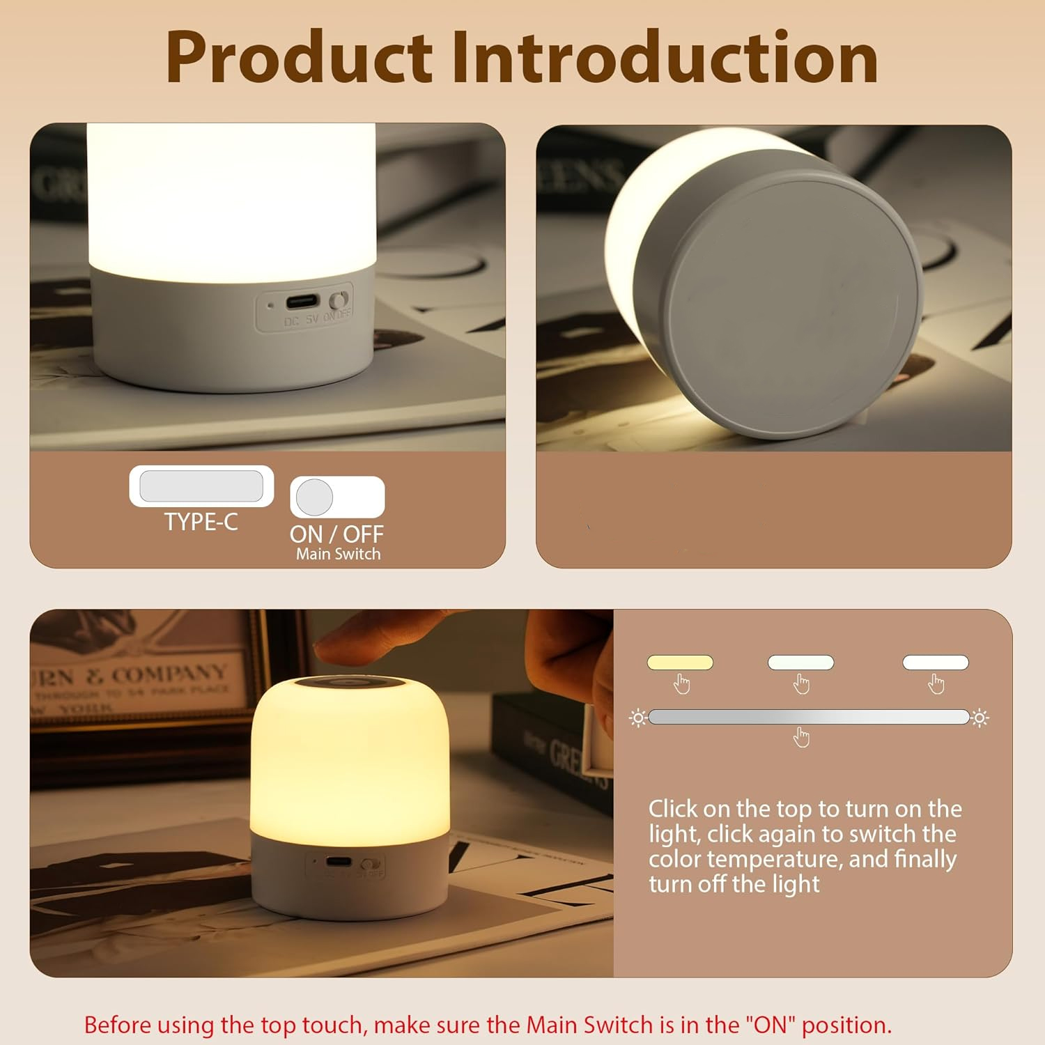 Luz noturna portátil para bebê - Baby Nursery Equipment avaliação e preço