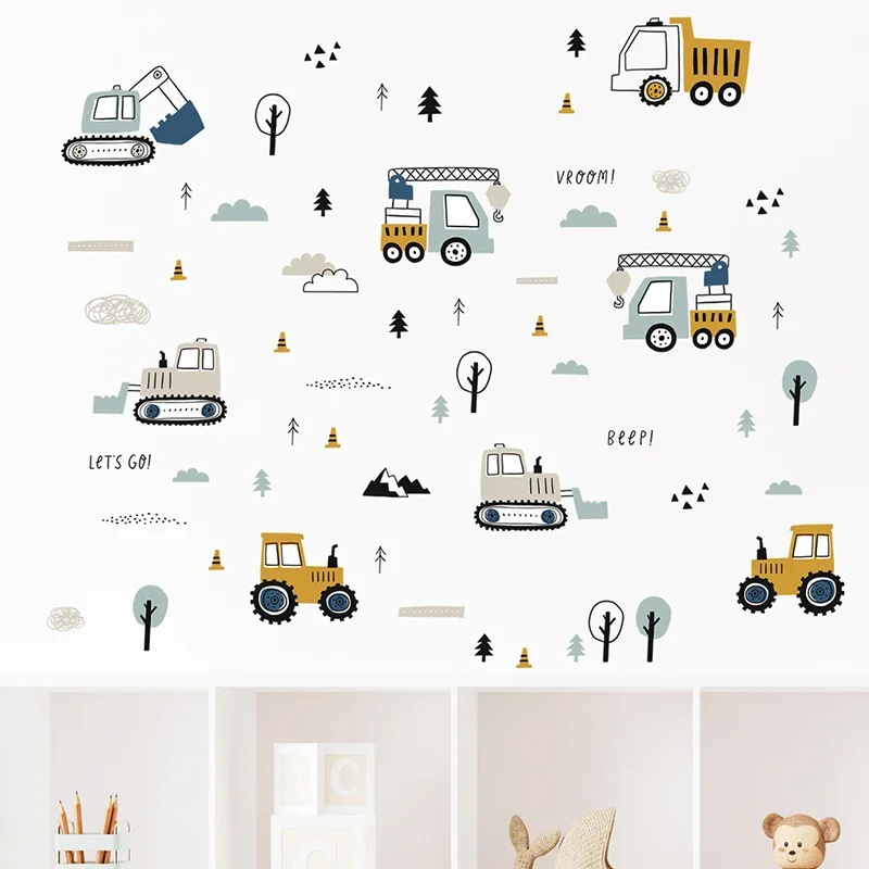 Adesivos de parede de caminhão - Baby Nursery Stickers avaliação e preço