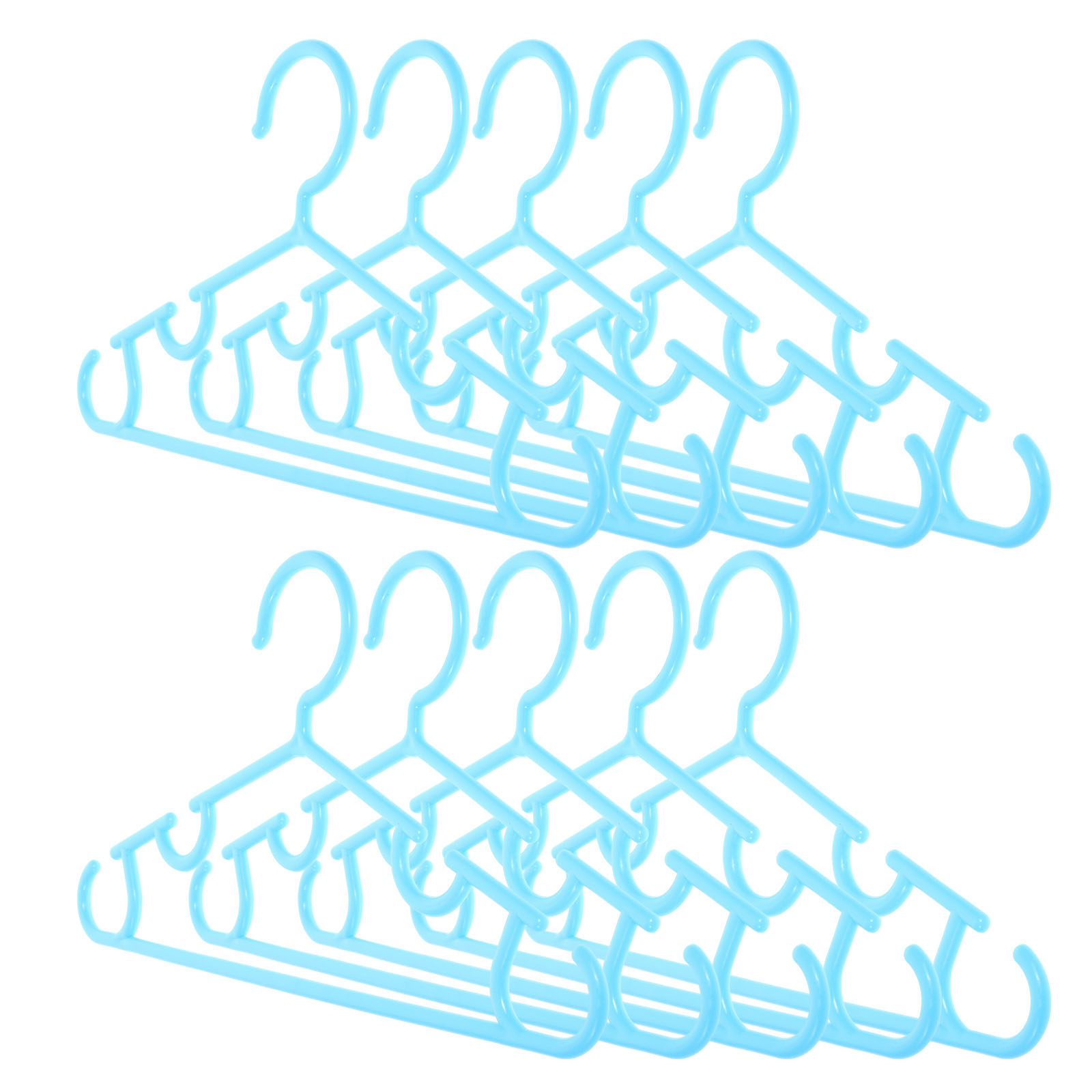 10 Peças Cabides de Plástico A - Closet Organizer Baby avaliação e preço