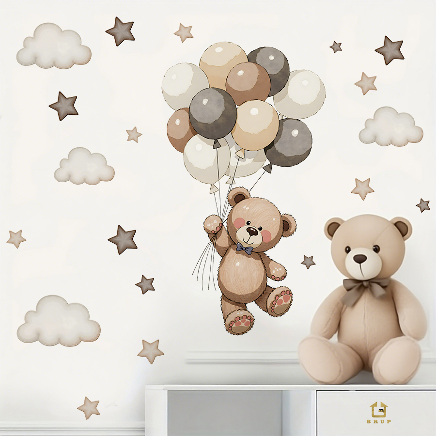 Adoráveis decalques de parede  - Baby Nursery Stickers avaliação e preço