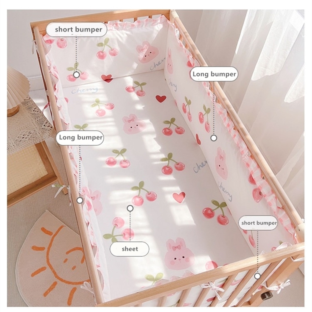 5 pçs conjunto de cama berço m - Baby Nursery Bedding Sets avaliação e preço