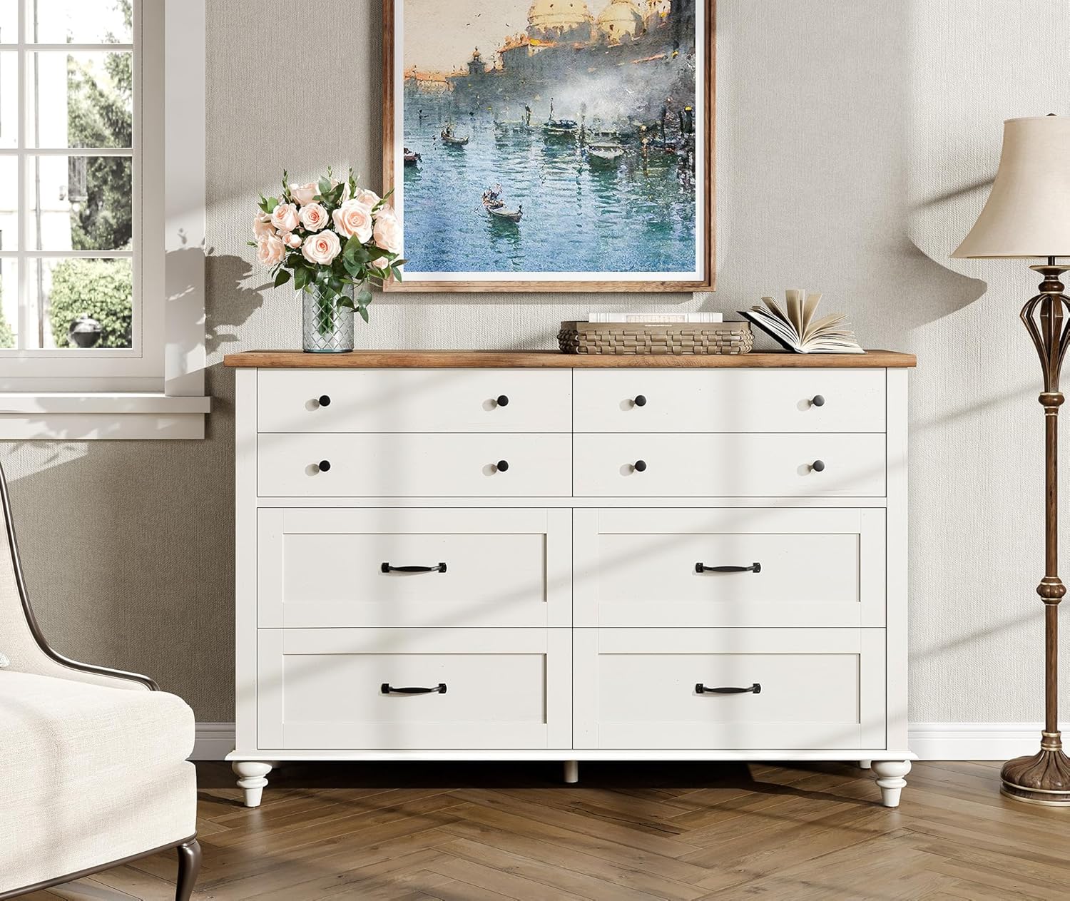 Cômoda Moderna para Crianças c - Baby Nursery Dresser avaliação e preço