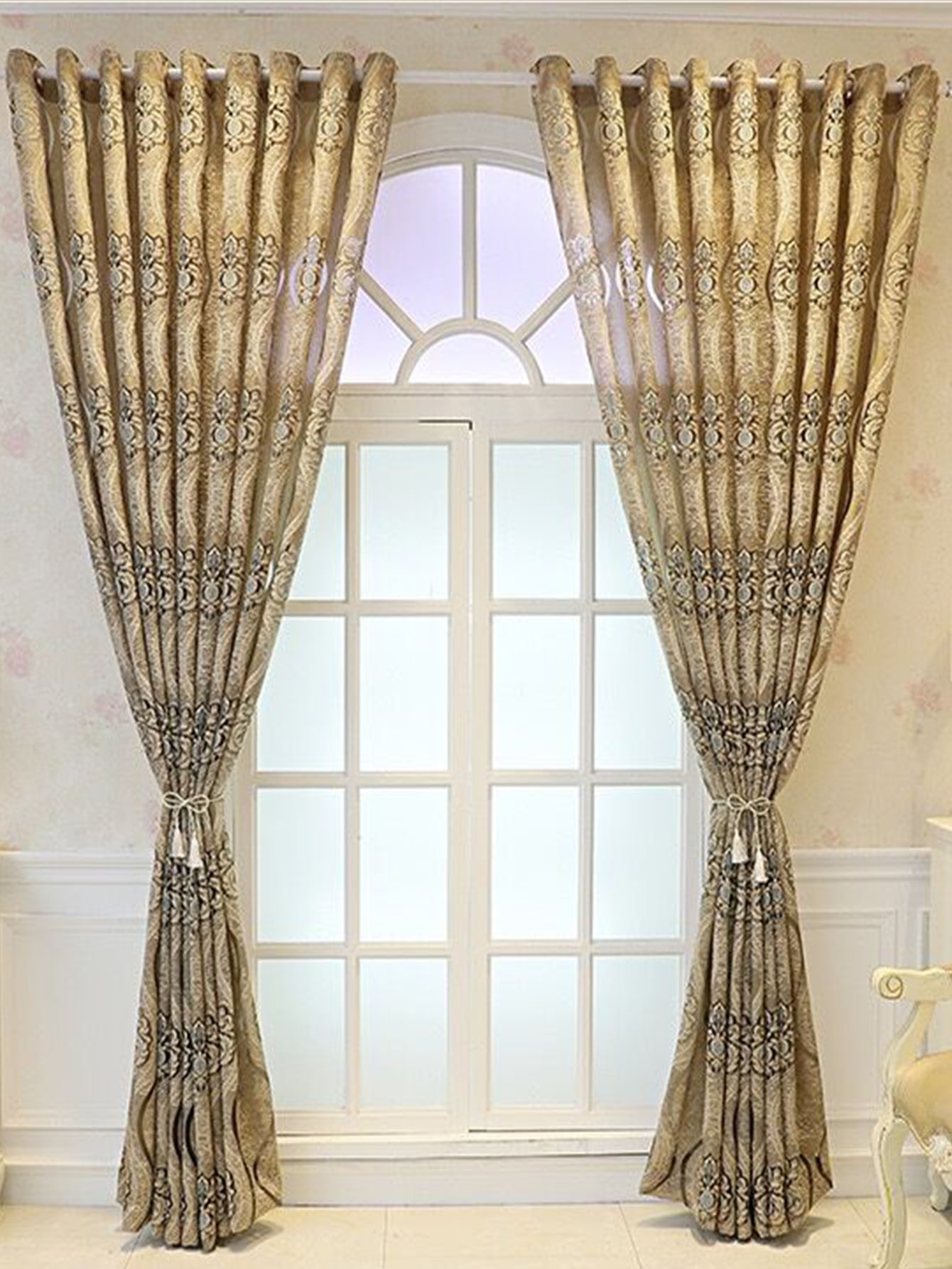 Curry europeu oito ondas corti - Blackout Curtain Nursery avaliação e preço